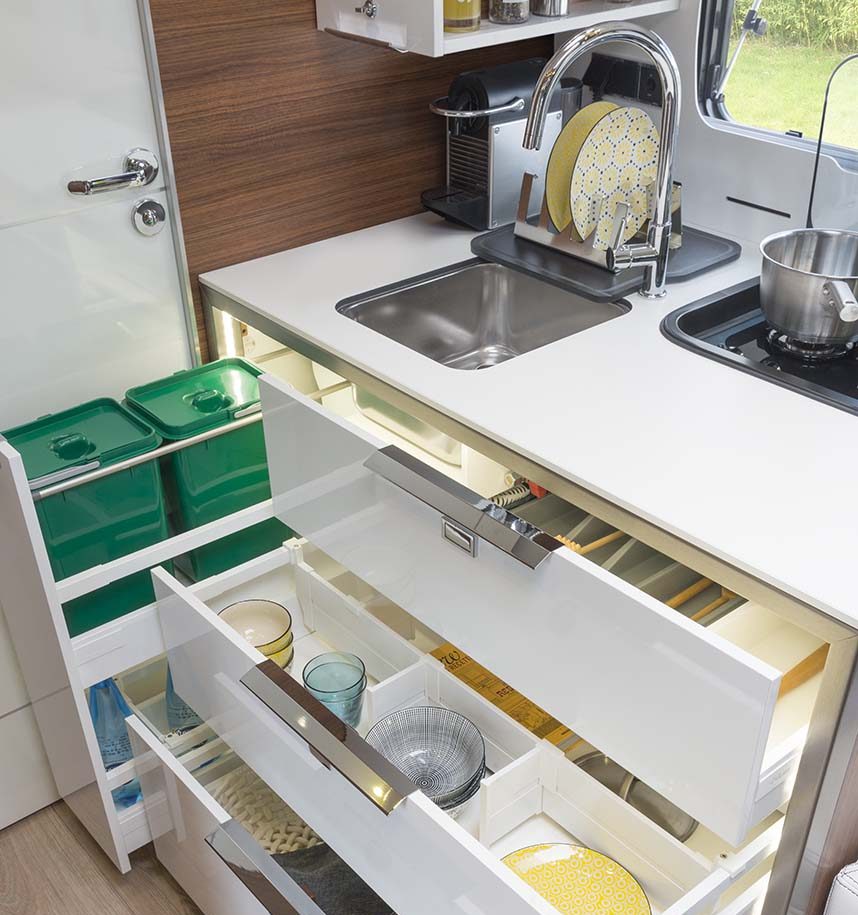 Campingcars Le Voyageur un intérieur au service de votre confort