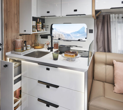 cuisine haut de gamme camping car