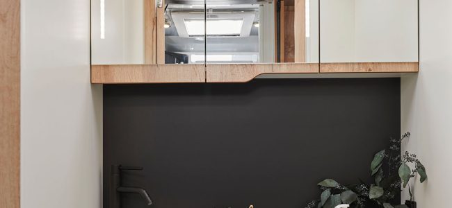 Salle de bain d'un Le Voyageur 7.8
